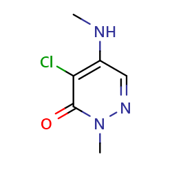 4-chloro-2-methyl-5-(methylamino)-2,3-dihydropyridazin-3-oneͼƬ