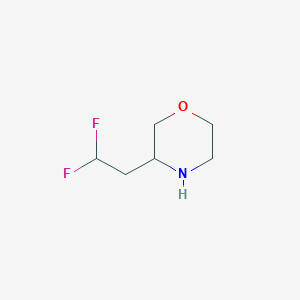 3-(2,2-difluoroethyl)morpholineͼƬ