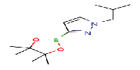 1-(2-methylpropyl)-3-(4,4,5,5-tetramethyl-1,3,2-dioxaborolan-2-yl)-1H-pyrazoleͼƬ