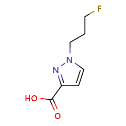 1-(3-fluoropropyl)-1H-pyrazole-3-carboxylicacidͼƬ