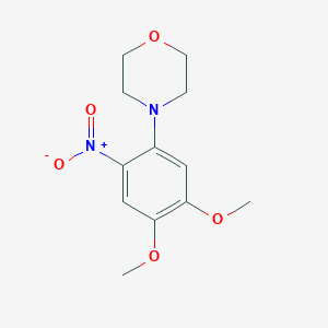 4-(4,5-Dimethoxy-2-nitrophenyl)morpholineͼƬ