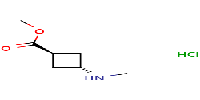 methyltrans-3-(methylamino)cyclobutane-1-carboxylatehydrochlorideͼƬ