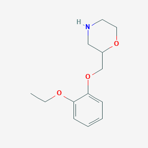 2-[(2-Ethoxyphenoxy)methyl]morpholine图片