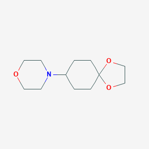 4-(1,4-Dioxaspiro[4,5]dec-8-yl)morpholineͼƬ