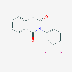 2-[3-(Trifluoromethyl)phenyl]-1,2,3,4-tetrahydroisoquinoline-1,3-dioneͼƬ