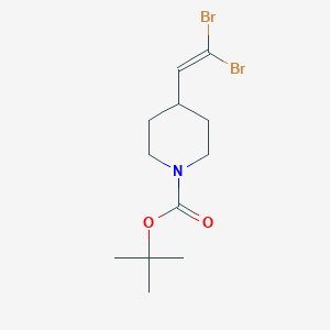 tert-butyl4-(2,2-dibromoethenyl)piperidine-1-carboxylateͼƬ