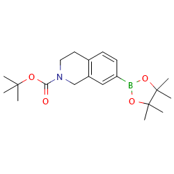 tert-butyl7-(4,4,5,5-tetramethyl-1,3,2-dioxaborolan-2-yl)-1,2,3,4-tetrahydroisoquinoline-2-carboxylateͼƬ