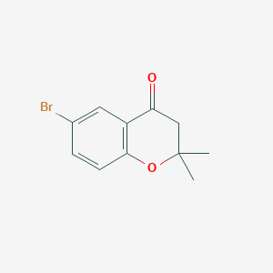 6-bromo-2,2-dimethyl-3,4-dihydro-2H-1-benzopyran-4-oneͼƬ