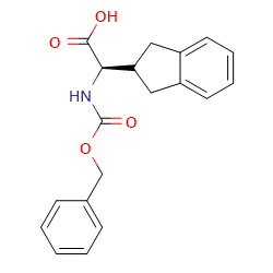 (2R)-2-{[(benzyloxy)carbonyl]amino}-2-(2,3-dihydro-1H-inden-2-yl)aceticacidͼƬ