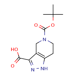 5-[(tert-butoxy)carbonyl]-1H,4H,5H,6H,7H-pyrazolo[4,3-c]pyridine-3-carboxylicacidͼƬ