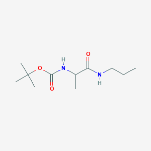 DL-tert-Butyl N-[1-(propylcarbamoyl)ethyl]carbamateͼƬ