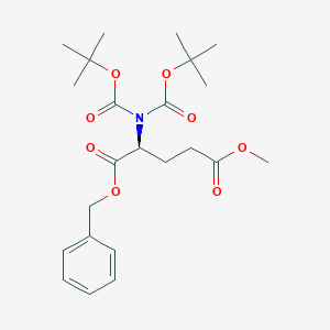 1-Benzyl 5-Methyl N,N-Bis(tert-butoxycarbonyl)-L-glutamateͼƬ