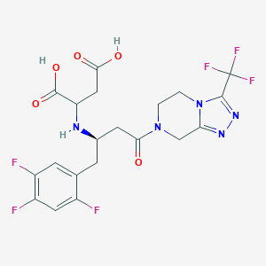 (R)-Sitagliptin rac-Fumarate Adduct(mixture of diastereomers)ͼƬ