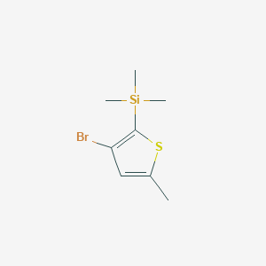 (3-Bromo-5-methylthiophen-2-yl)trimethylsilaneͼƬ