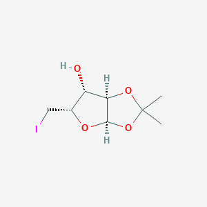 5-Deoxy-5-iodo-1,2-O-isopropylidene-alpha-D-xylofuranoseͼƬ