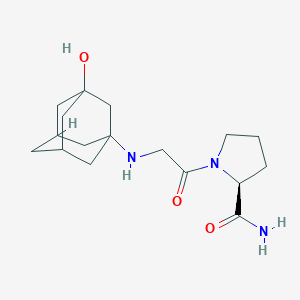 N-(3-Hydroxytricyclo[3,3,1,13,7]dec-1-yl)glycyl-L-prolinamideͼƬ