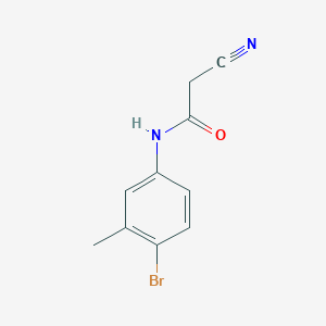 N-(4-bromo-3-methylphenyl)-2-cyanoacetamideͼƬ