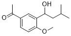 1-(3-(1-Hydroxy-3-methylbutyl)-4-methoxyphenyl)ethan-1-oneͼƬ