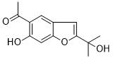 5-Acetyl-6-hydroxy-2-(1-hydroxy-1-methylethyl)benzofuranͼƬ