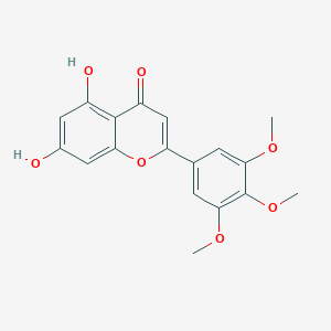 5,7-Dihydroxy-3',4',5'-trimethoxyflavoneͼƬ