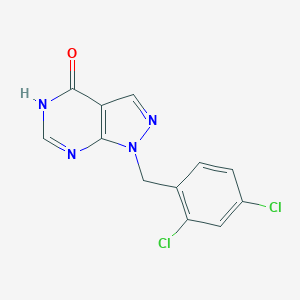 1-[(2,4-dichlorophenyl)methyl]-1H-pyrazolo[3,4-d]pyrimidin-4-olͼƬ