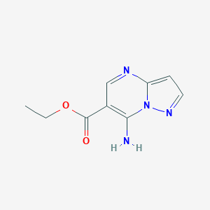 ethyl 7-aminopyrazolo[1,5-a]pyrimidine-6-carboxylateͼƬ