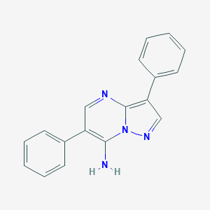 3,6-Diphenylpyrazolo[1,5-a]pyrimidin-7-amineͼƬ