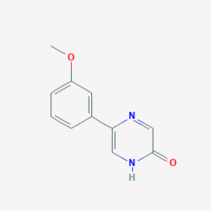 5-(3-Methoxy-phenyl)-1H-pyrazin-2-oneͼƬ