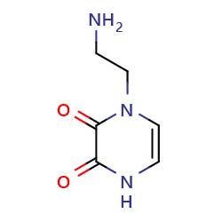 1-(2-aminoethyl)-1,2,3,4-tetrahydropyrazine-2,3-dioneͼƬ