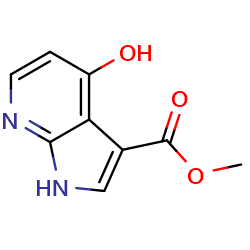 methyl4-hydroxy-1H-pyrrolo[2,3-b]pyridine-3-carboxylateͼƬ