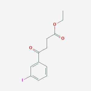 Ethyl 4-(3-iodophenyl)-4-oxobutyrateͼƬ