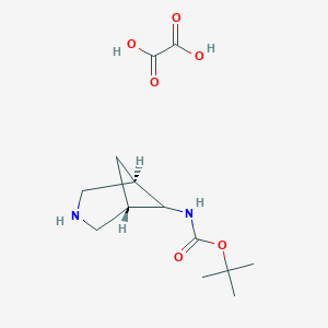 oxalicacidtert-butylN-[(1R,5S,6r)-3-azabicyclo[3,1,1]heptan-6-yl]carbamateͼƬ