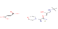 (2R)-1-(tert-butylamino)-3-{[4-(morpholin-4-yl)-1,2,5-thiadiazol-3-yl]oxy}propan-2-olbut-2-enedioicacidͼƬ