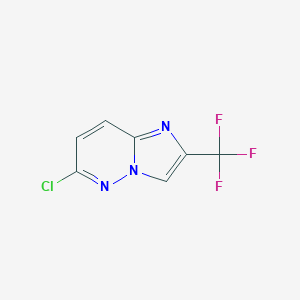 6-chloro-2-(trifluoromethyl)imidazo[1,2-b]pyridazineͼƬ