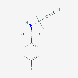 4-Iodo-N-(2-methylbut-3-yn-2-yl)benzenesulfonamideͼƬ