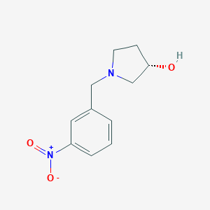 (3S)-1-[(3-nitrophenyl)methyl]pyrrolidin-3-olͼƬ