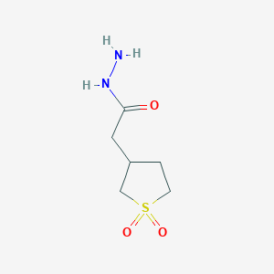 2-(1,1-dioxo-1lambda6-thiolan-3-yl)acetohydrazideͼƬ