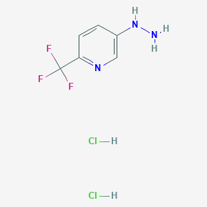 (6-Trifluoromethyl-Pyridin-3-Yl)-Hydrazine DihydrochlorideͼƬ