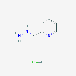 2-((Pyridin-2-yl)methyl)hydrazine HydrochlorideͼƬ