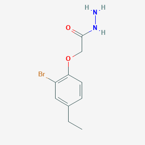 2-(2-Bromo-4-Ethylphenoxy)AcetohydrazideͼƬ