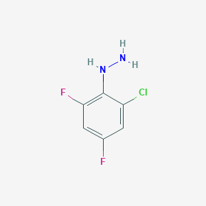 (2-chloro-4,6-difluorophenyl)hydrazineͼƬ