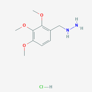 [(2,3,4-Trimethoxyphenyl)Methyl]Hydrazine HydrochlorideͼƬ