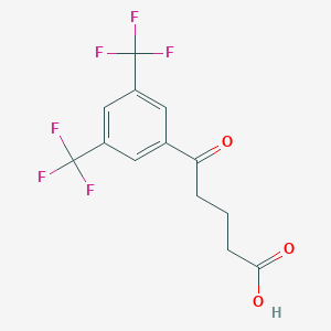 5-(3,5-Ditrifluoromethylphenyl)-5-oxovaleric acidͼƬ