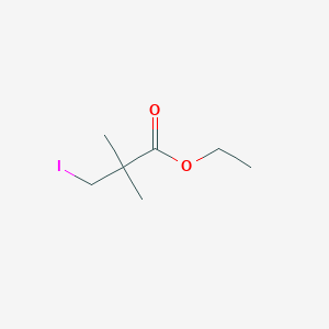 3-Iodo-2,2-dimethyl-propionic acid ethyl esterͼƬ