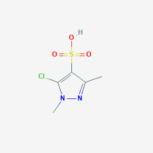 5-Chloro-1,3-dimethyl-1H-pyrazole-4-sulfonic acidͼƬ