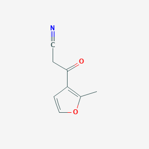 3-(2-Methyl-3-furyl)-3-oxopropanenitrileͼƬ