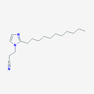 3-(2-Undecylimidazol-1-yl)propanenitrileͼƬ