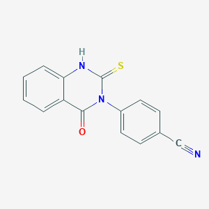 4-(4-Oxo-2-sulfanyl-3,4-dihydroquinazolin-3-yl)benzonitrileͼƬ