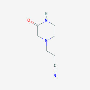 3-(3-Oxopiperazin-1-yl)propanenitrileͼƬ