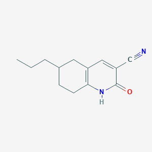 2-oxo-6-propyl-1,2,5,6,7,8-hexahydroquinoline-3-carbonitrileͼƬ